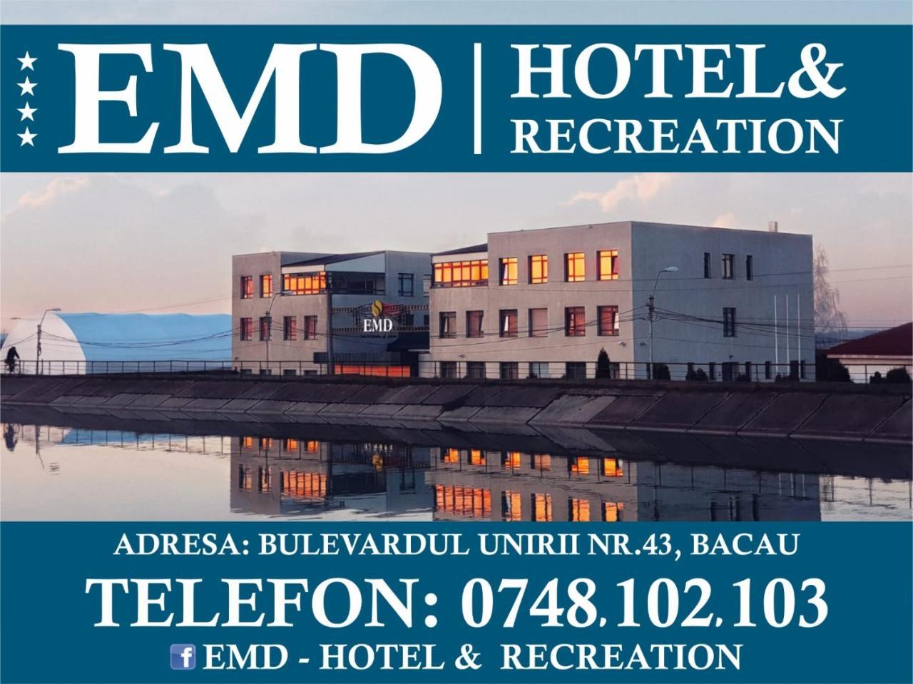 Hotel Emd Bacau Exterior photo